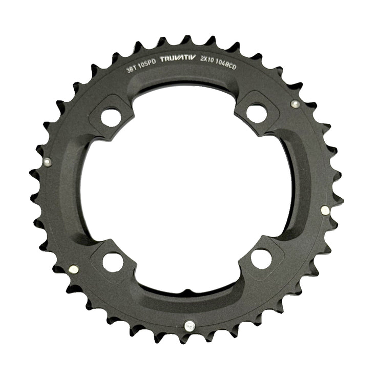 SRAM Chain Ring MTB 38 Tooth 104 SS Aluminium 3mm Blast Black
