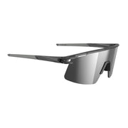Tifosi Moab Lite Sunglasses Satin Vapor with Silver Mirror AC Red and Clear Lens
