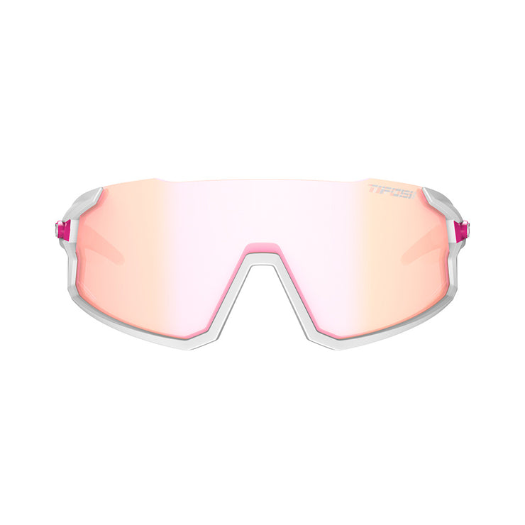 Tifosi Stash Sunglasses Race Pink with Clarion Pink, AC Red and Clear Lens
