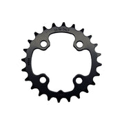 SRAM Chain Ring MTB 24 Tooth 64mm B V1 Aluminium 3mm 9 and 10 Speed Blast Black
