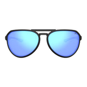 Tifosi Selca Sunglasses BlackOut with Sky Blue Mirror Polarized Lens
