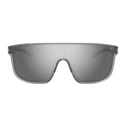 Tifosi Sanctum XL Sunglasses Satin Clear with Silver Mirror Lens

