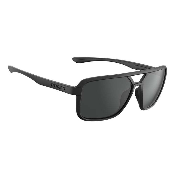 Tifosi Salto Sunglasses Blackout with Smoke Lens
