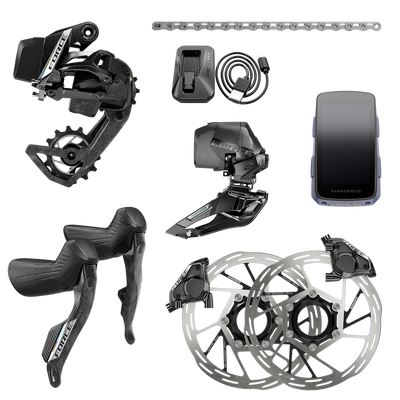 SRAM Force AXS 2X Groupset with Hammerhead