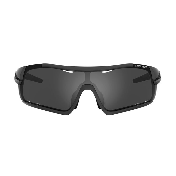 Tifosi Davos Matt Black, Smoke / AC Red / Clear Lens