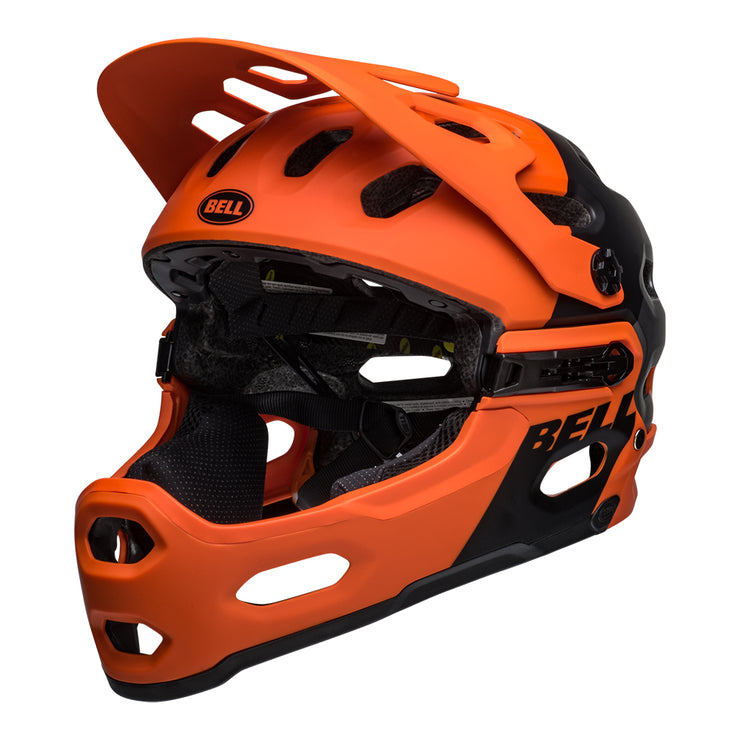 Bell Super 3R MIPS - Matte Orange/Black