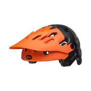 Bell Super 3R MIPS - Matte Orange/Black- No chin