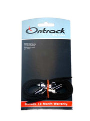 TOE STRAPS (PAIR) BLACK