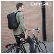 basil-flex-backpack-bicycle-backpack-black lifesty