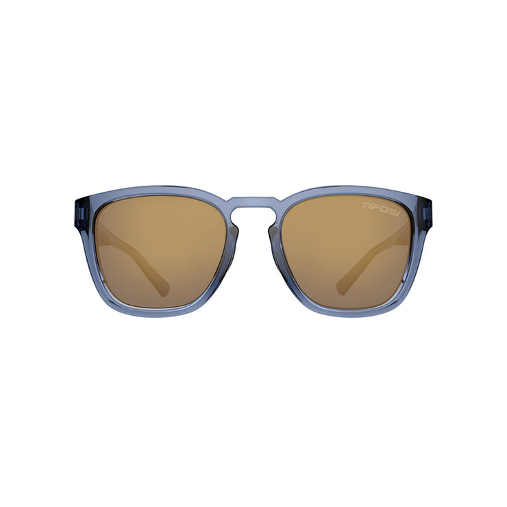 Tifosi Smirk Crystal Denim, Gold mirror Lens
